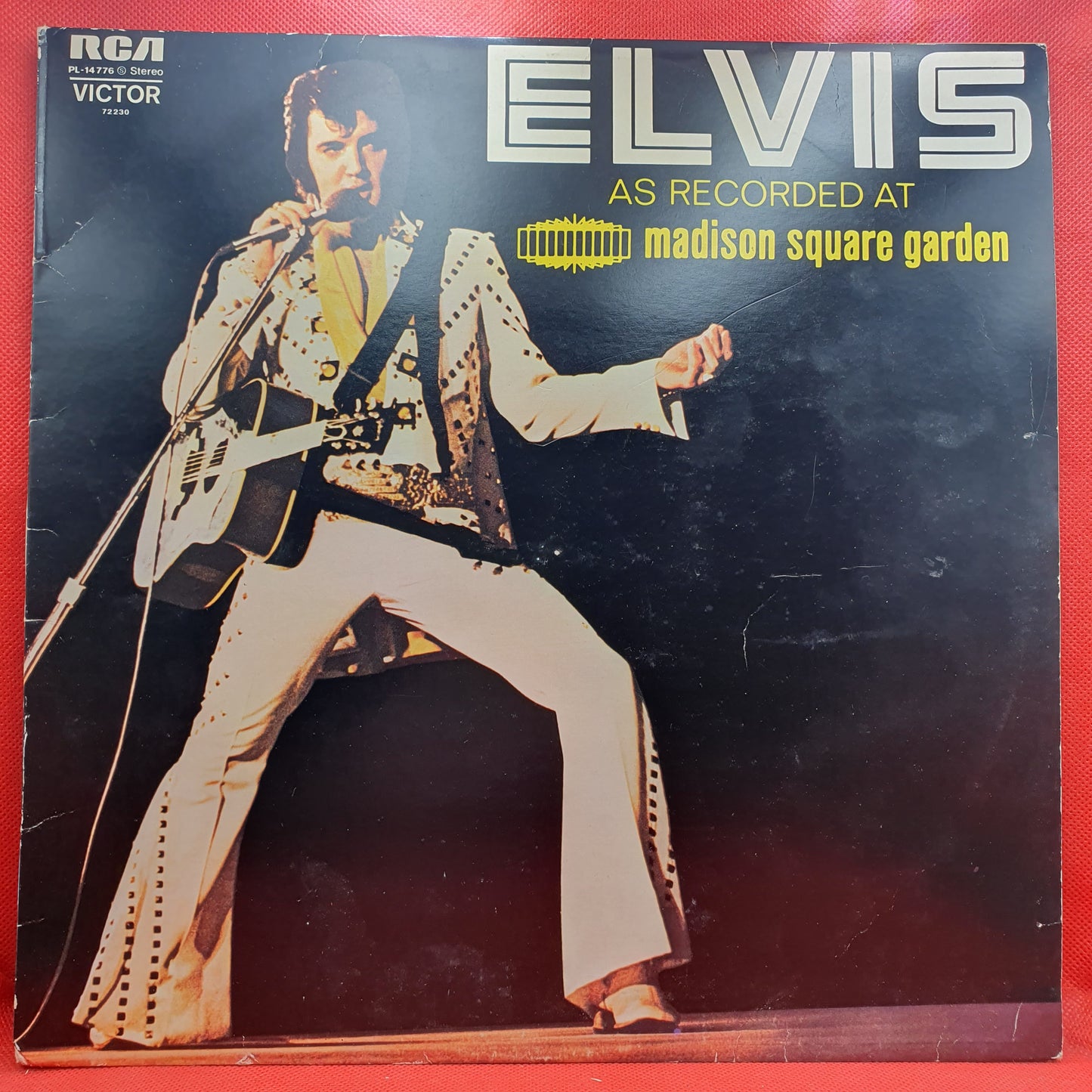 Elvis Presley ‎– Elvis As Recorded At Madison Square Garden