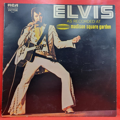 Elvis Presley ‎– Elvis As Recorded At Madison Square Garden