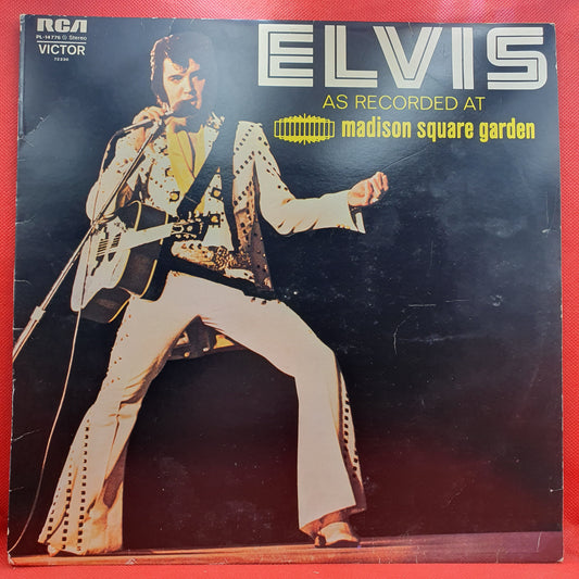 Elvis Presley ‎– Elvis As Recorded At Madison Square Garden
