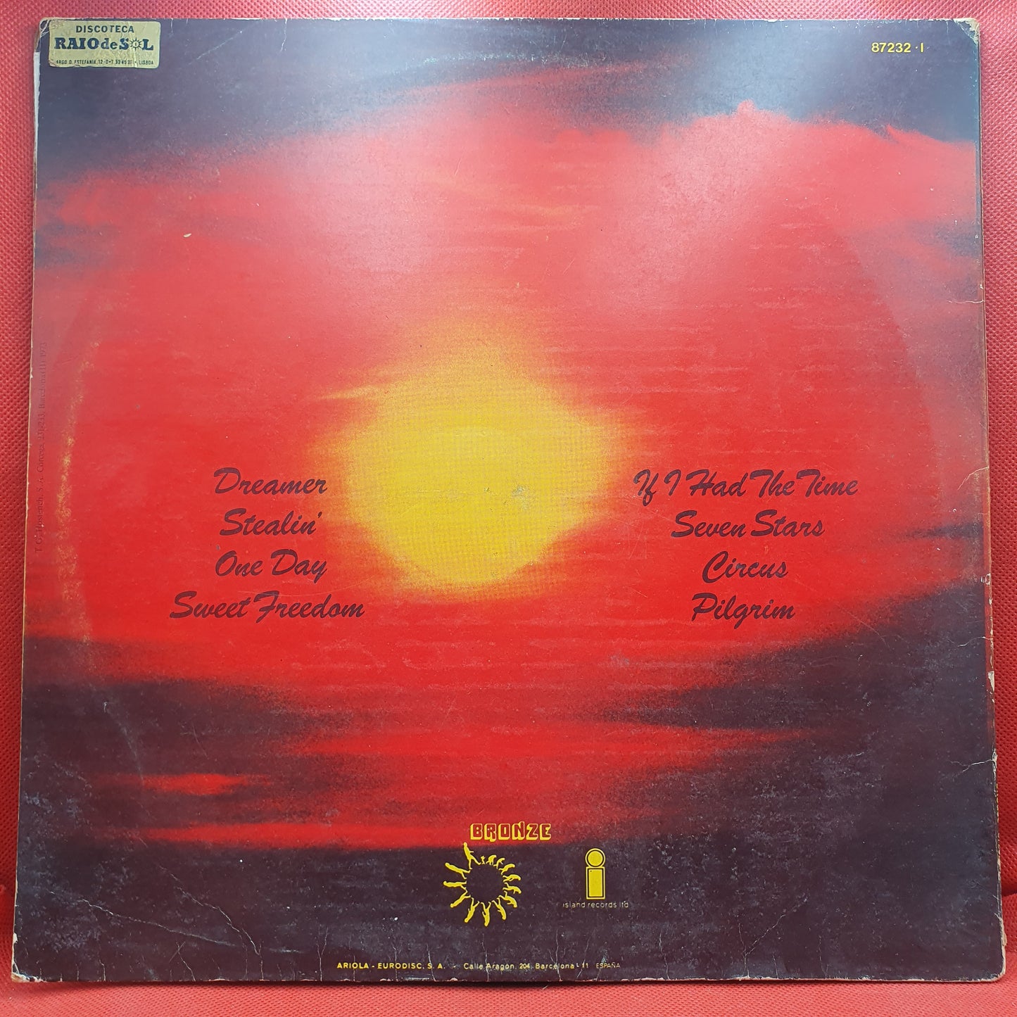 Uriah Heep ‎– Sweet Freedom