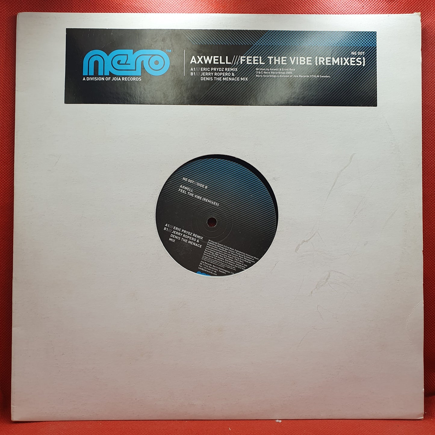 Axwell ‎– Feel The Vibe (Remixes)