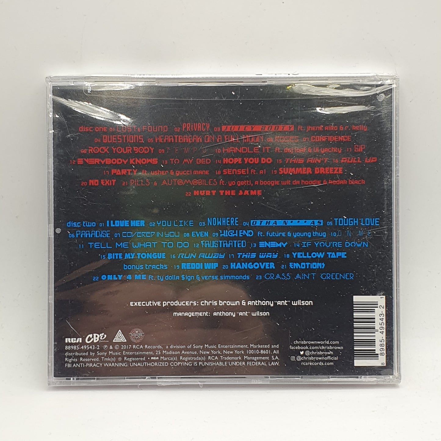 Chris Brown ‎– Heartbreak On A Full Moon