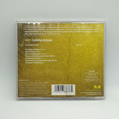 Orff, Chor der Deutschen Oper Berlin Und Orchester ‎– Carmina Burana