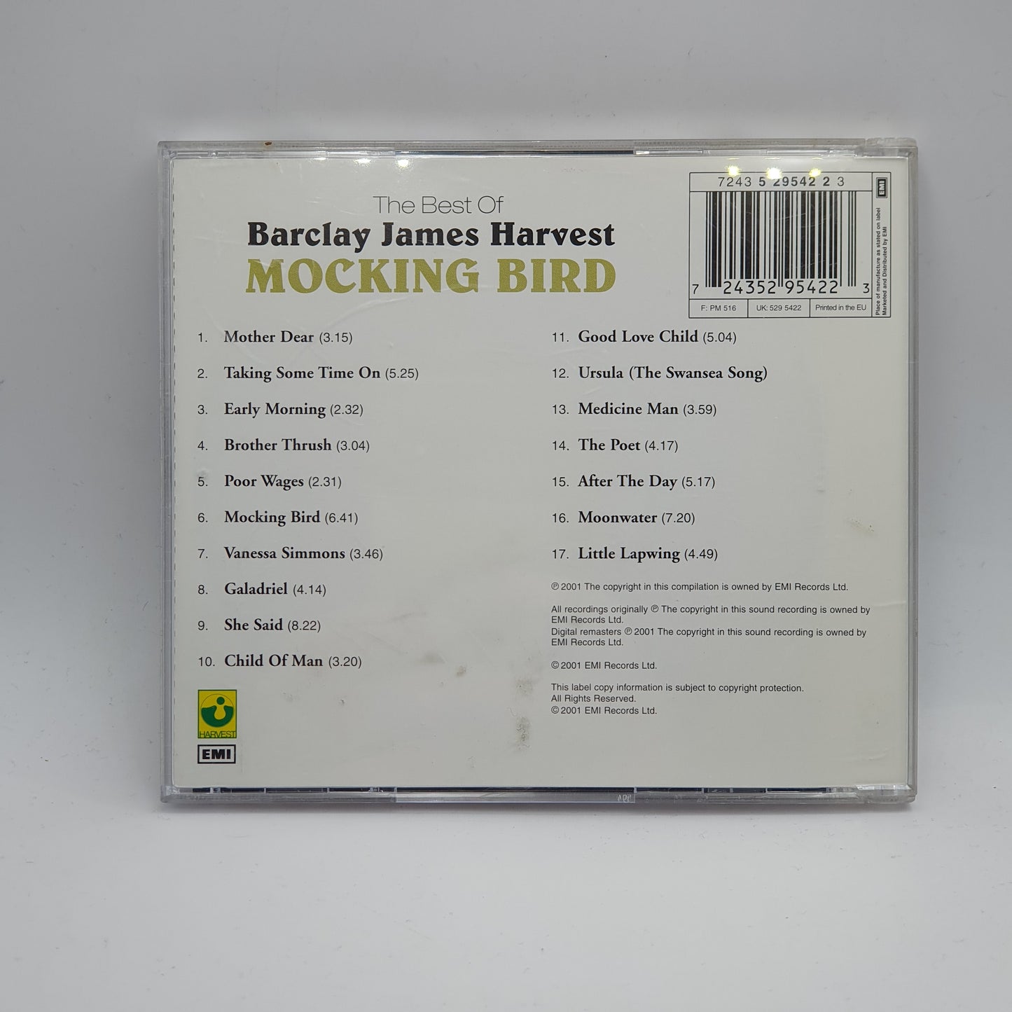 Barclay James Harvest ‎– Mocking Bird - The Best Of