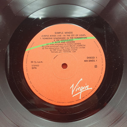 Simple Minds ‎– Live In The City Of Light