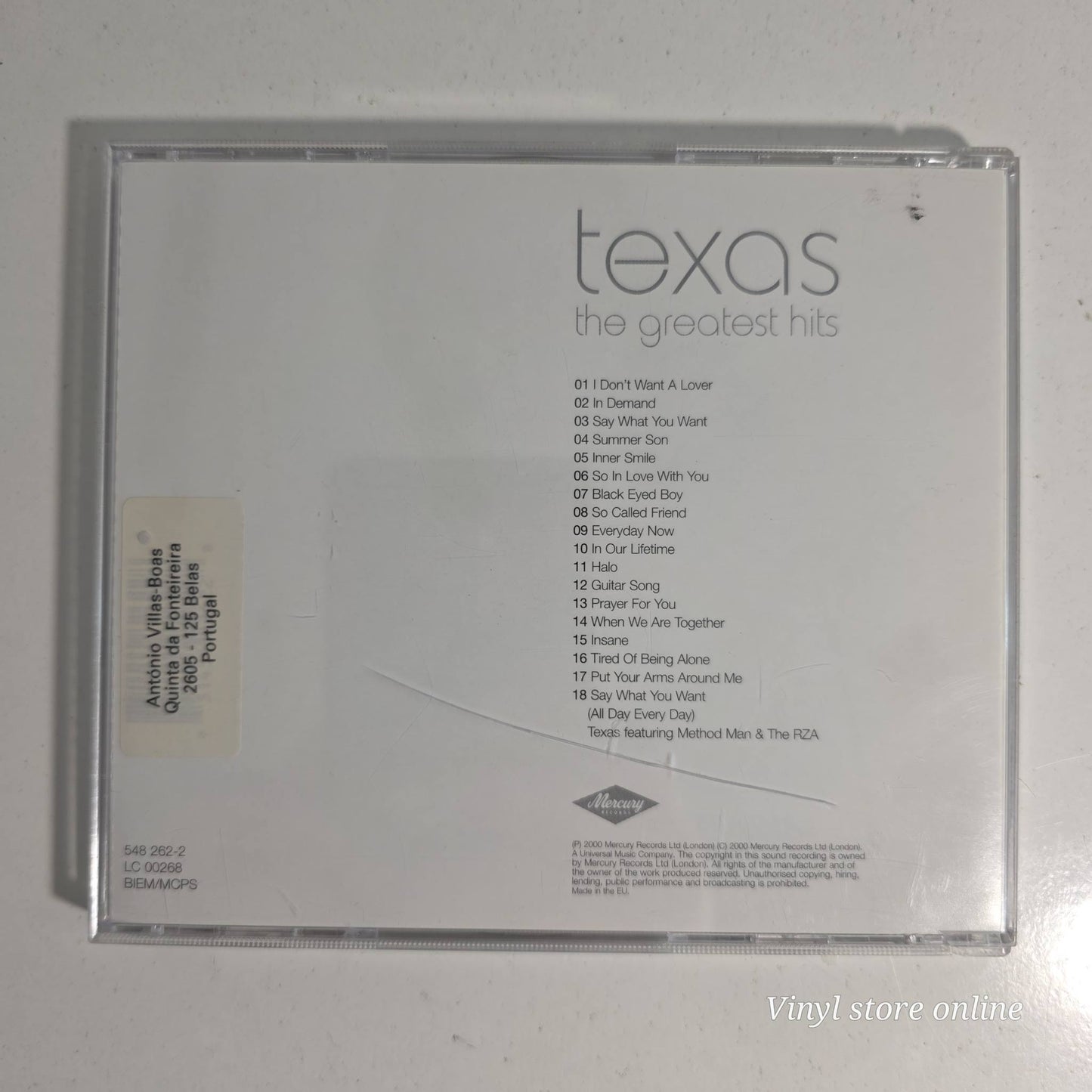 Texas - The Greatest Hits (CD)
