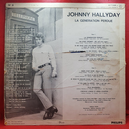 Johnny Hallyday - La Génération Perdue (LP)