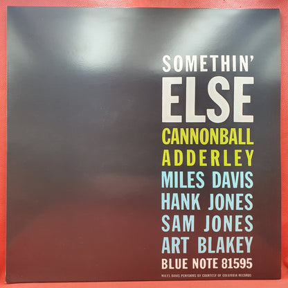 Cannonball Adderley, Miles Davis, Hank Jones, Sam Jones, Art Blakey - Somethin' Else (LP)