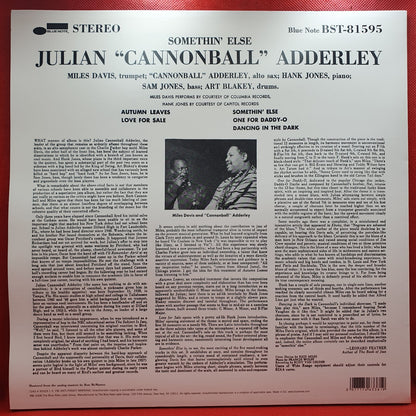 Cannonball Adderley, Miles Davis, Hank Jones, Sam Jones, Art Blakey - Somethin' Else (LP)