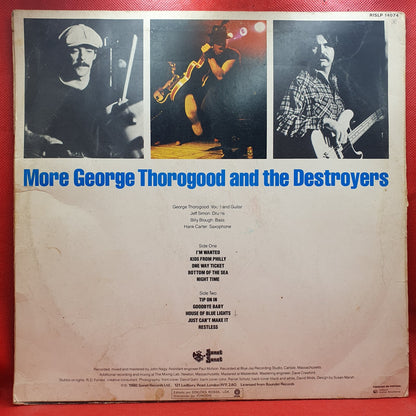 George Thorogood And The Destroyers* - More George Thorogood And The Destroyers (LP)