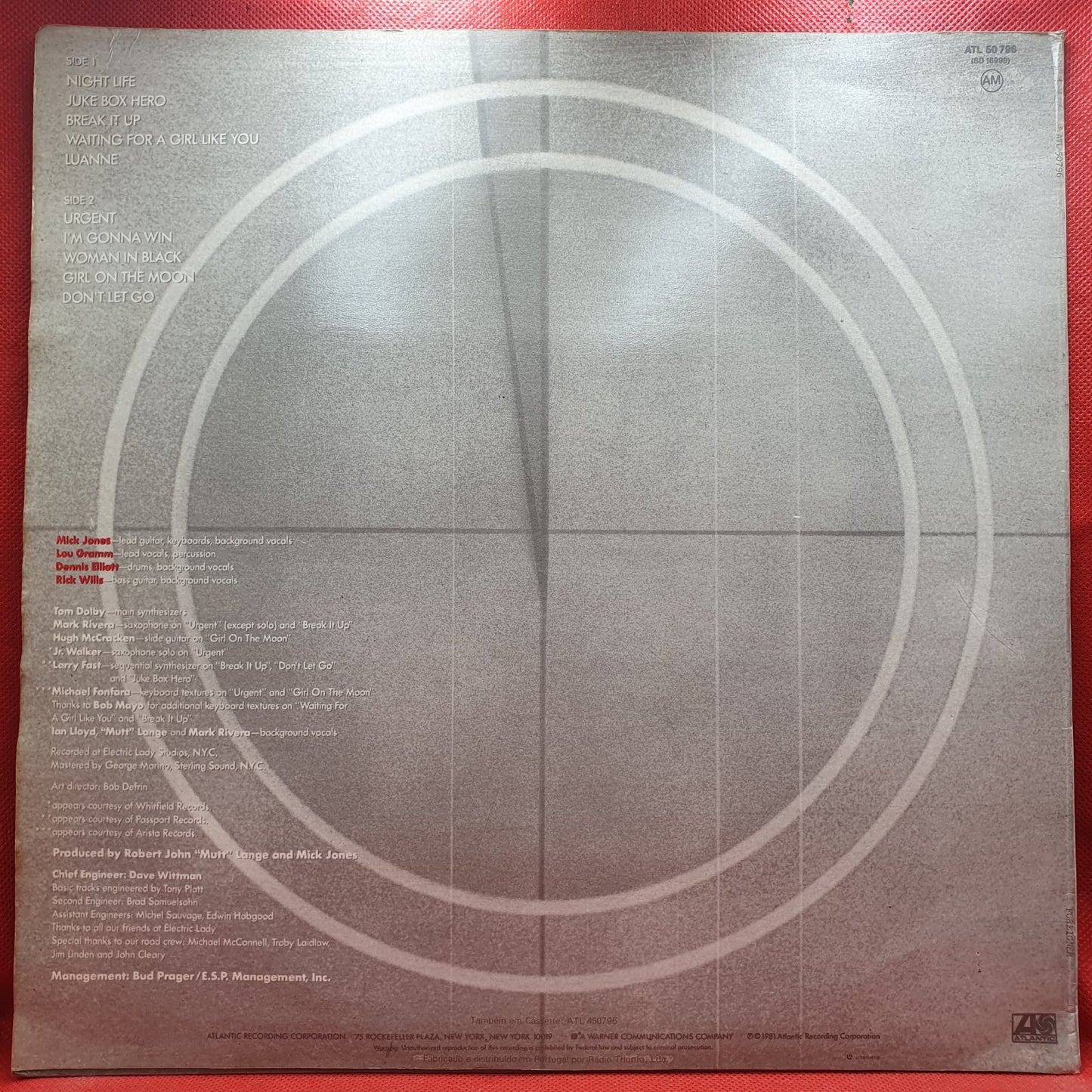 Foreigner - 4 (LP)