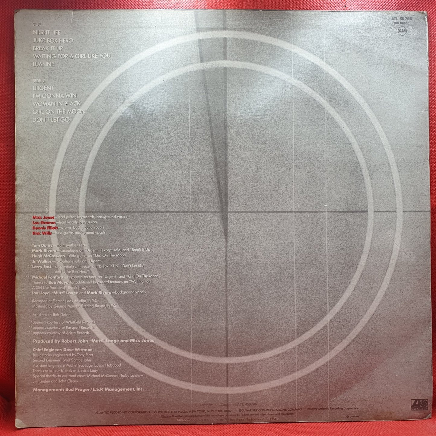 Foreigner - 4 (LP)