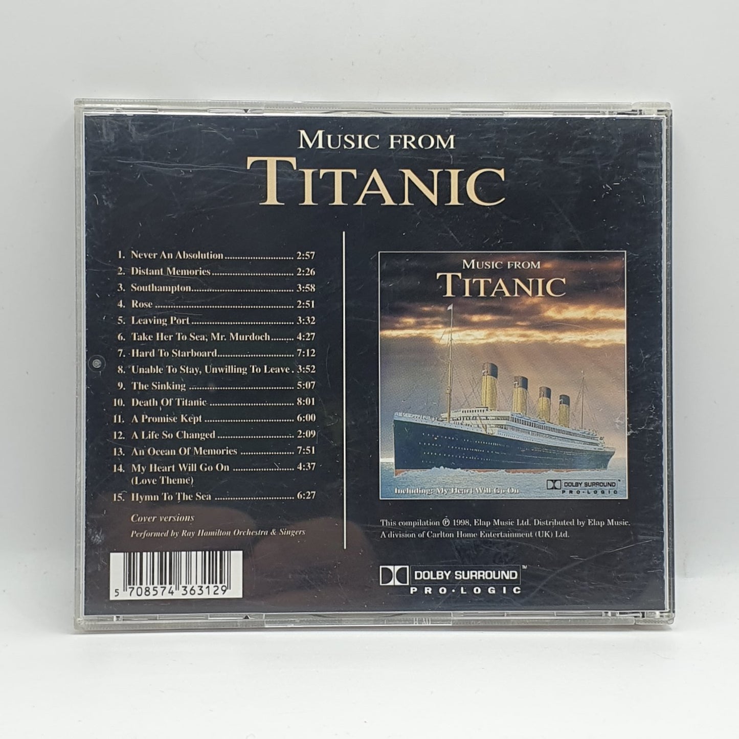 Ray Hamilton Orchestra & Singers - Music From Titanic (CD)
