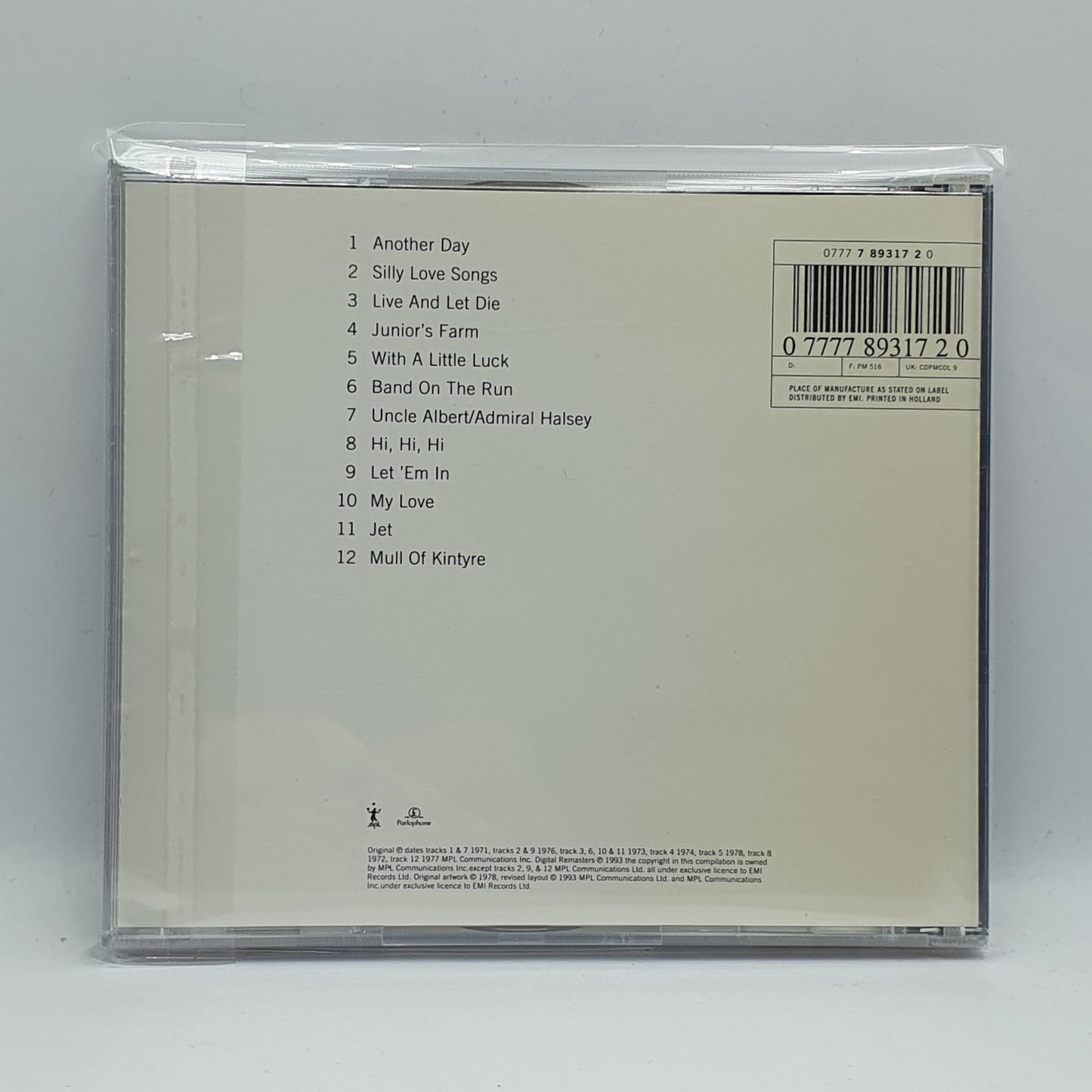 Wings (2) - Wings Greatest (CD)