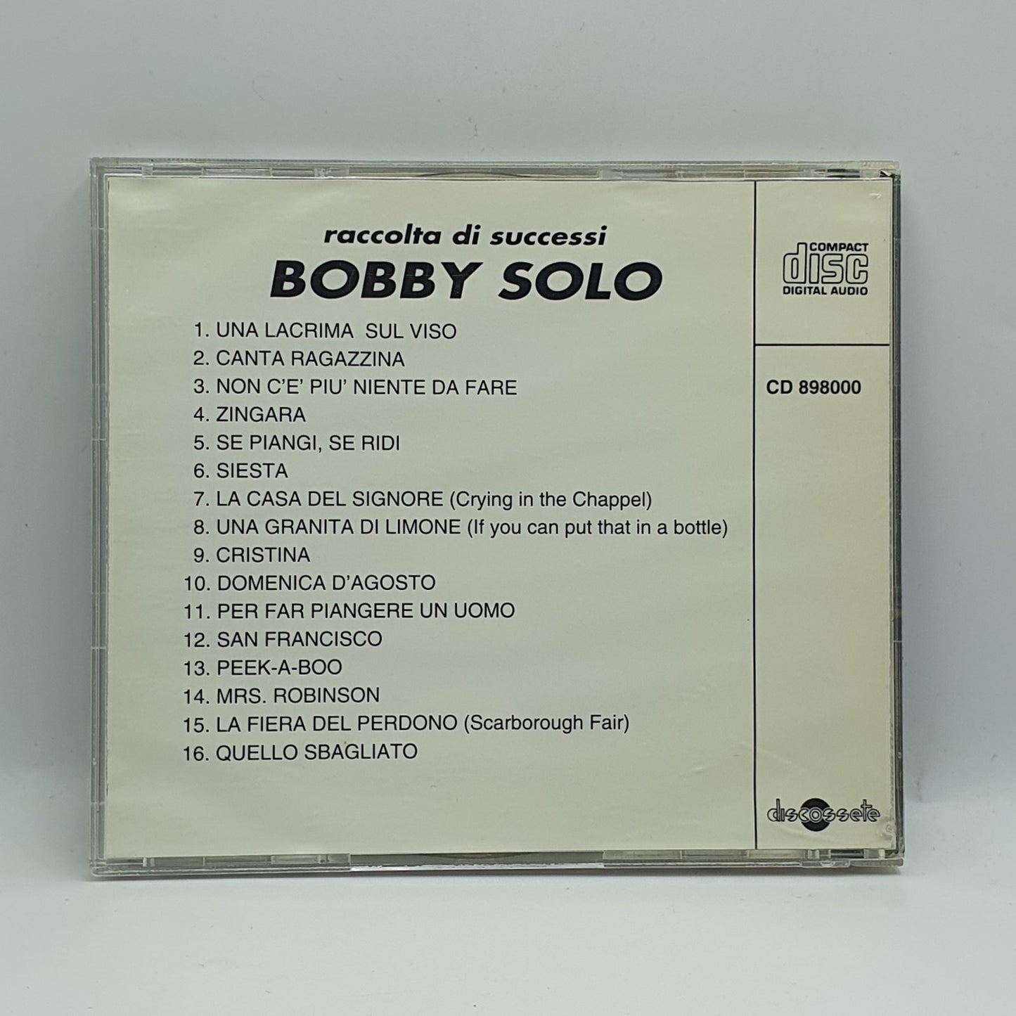 Bobby Solo - Raccolta Di Successi (CD)