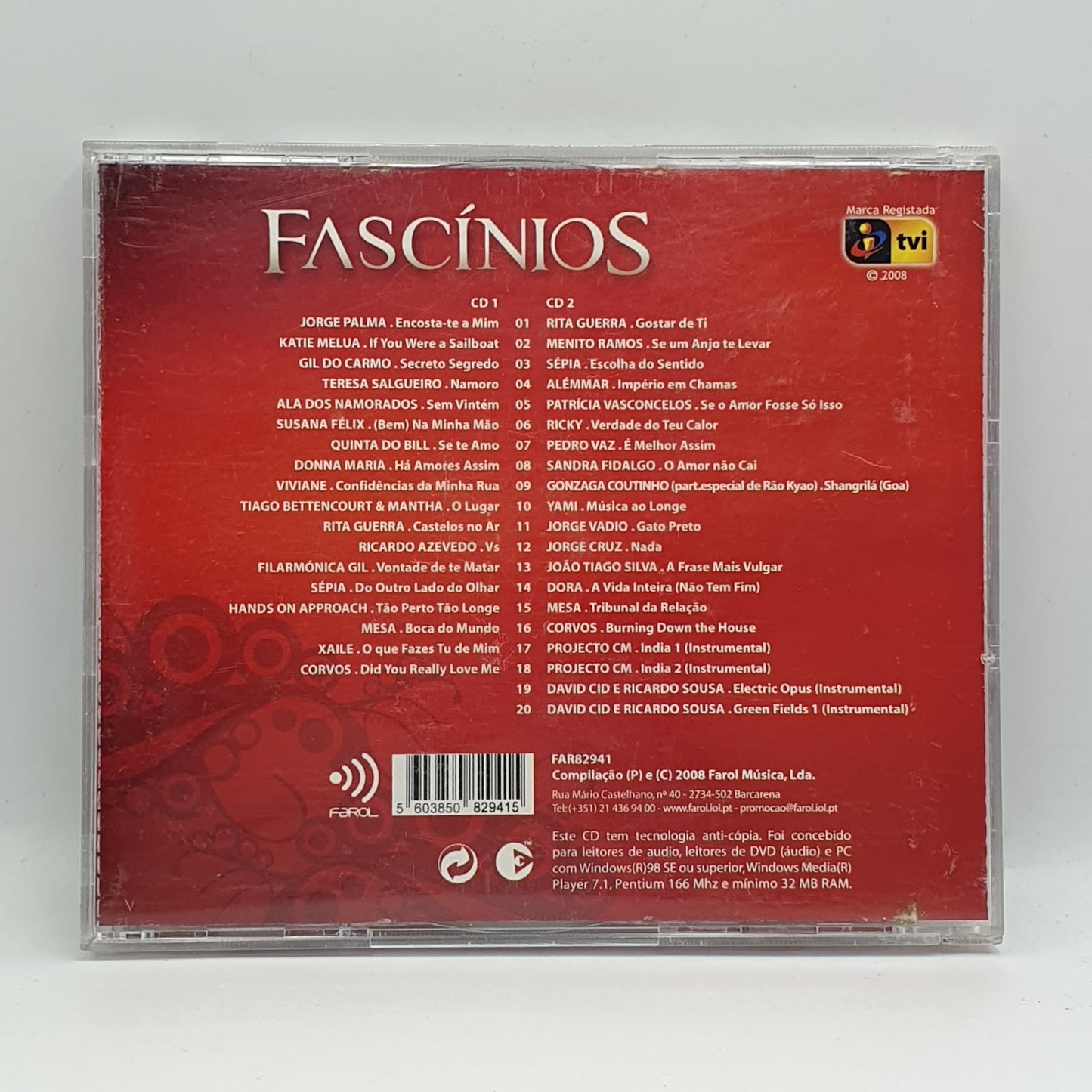Various - Fascínios (Banda Sonora Original) (2xCD)