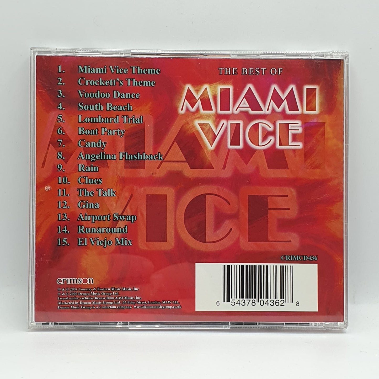 Jan Hammer - The Best Of Miami Vice (CD)