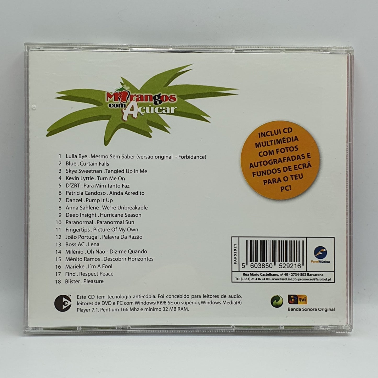 Various - Morangos Com Açúcar Série 2 (2xCD)