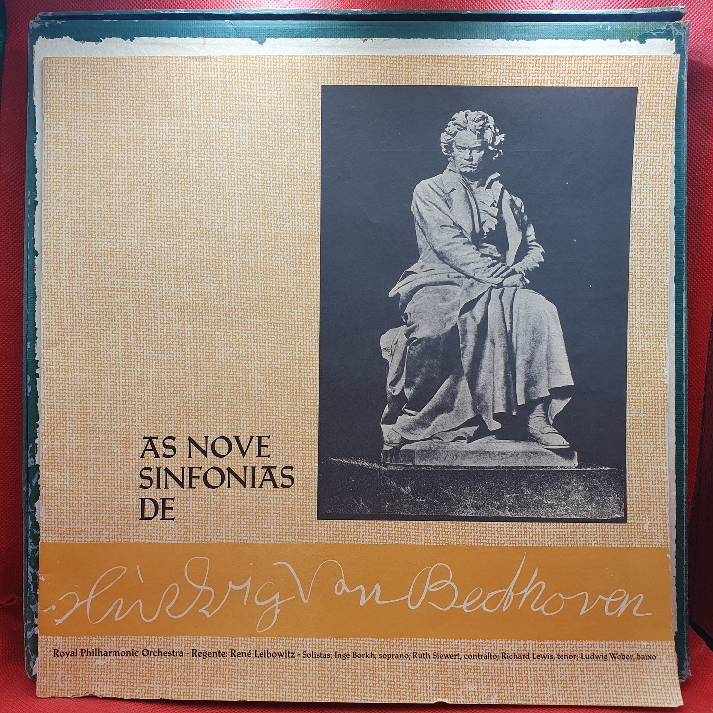 Beethoven* - Las 9 Sinfonias De Beethoven (LP)