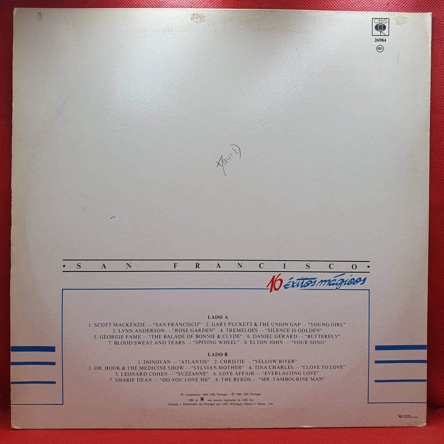 Various - San Francisco (16 Êxitos Mágicos) (LP)
