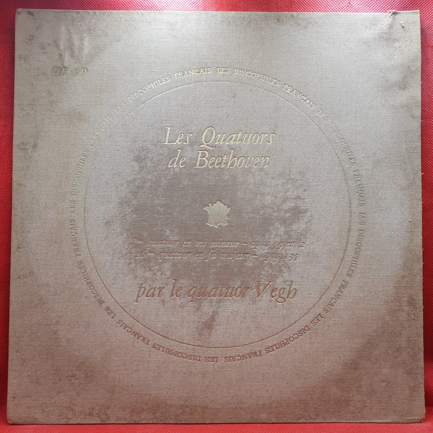 Beethoven* / Quatuor Végh - Les Quatuors De Beethoven (15ème Quatuor) (LP)