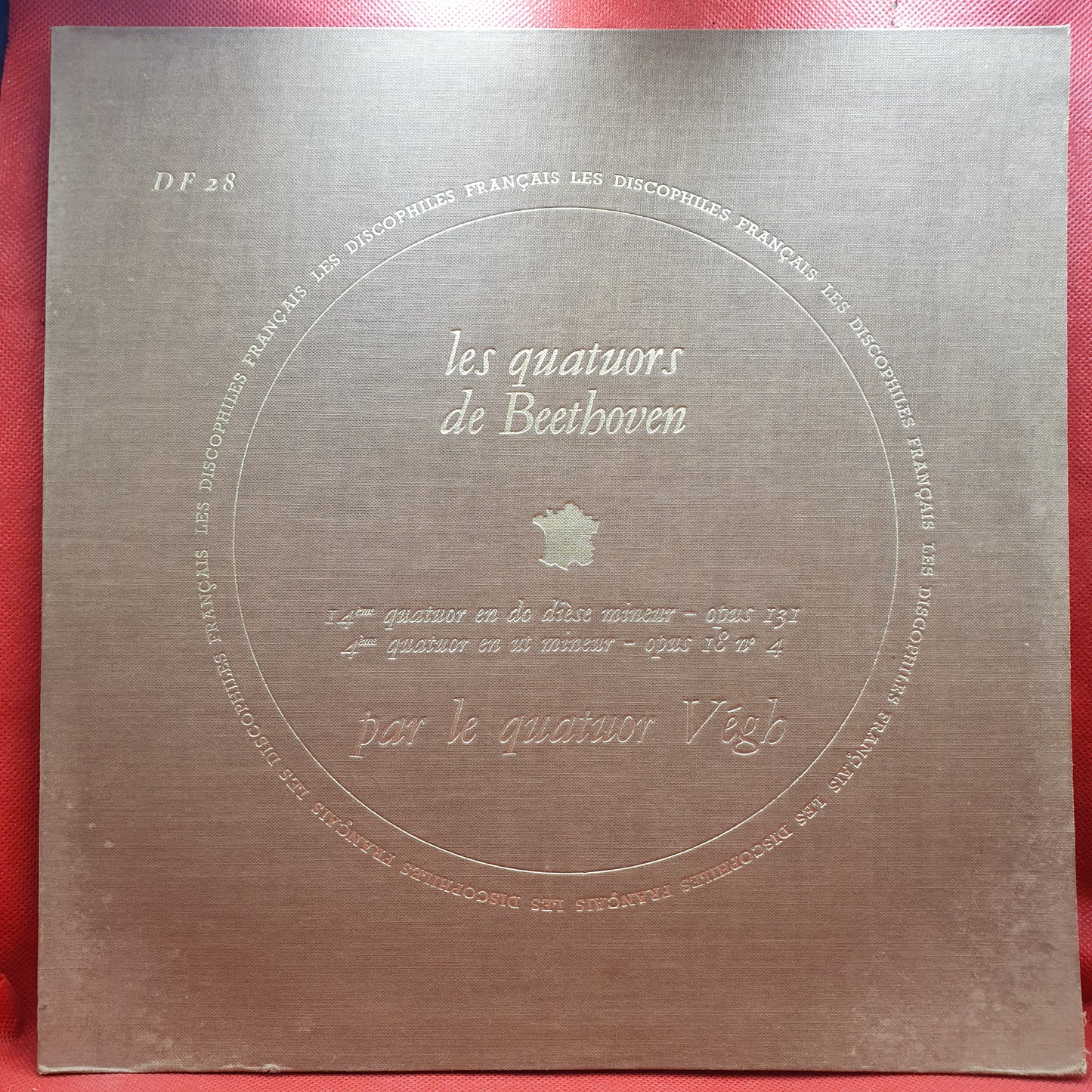 Beethoven* / Quatuor Vegh* - Les Quatuors De Beethoven (14ème Quatuor En Do Dièse Mineur - Opus 131 / 4ème Quatuor En Fa Majeur - Opus 18 N° 4) (LP)