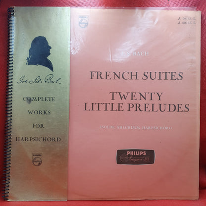 J.S. Bach*, Isolde Ahlgrimm - French Suites / Twenty Little Preludes (Complete Works For Harpsichord) (2xLP)