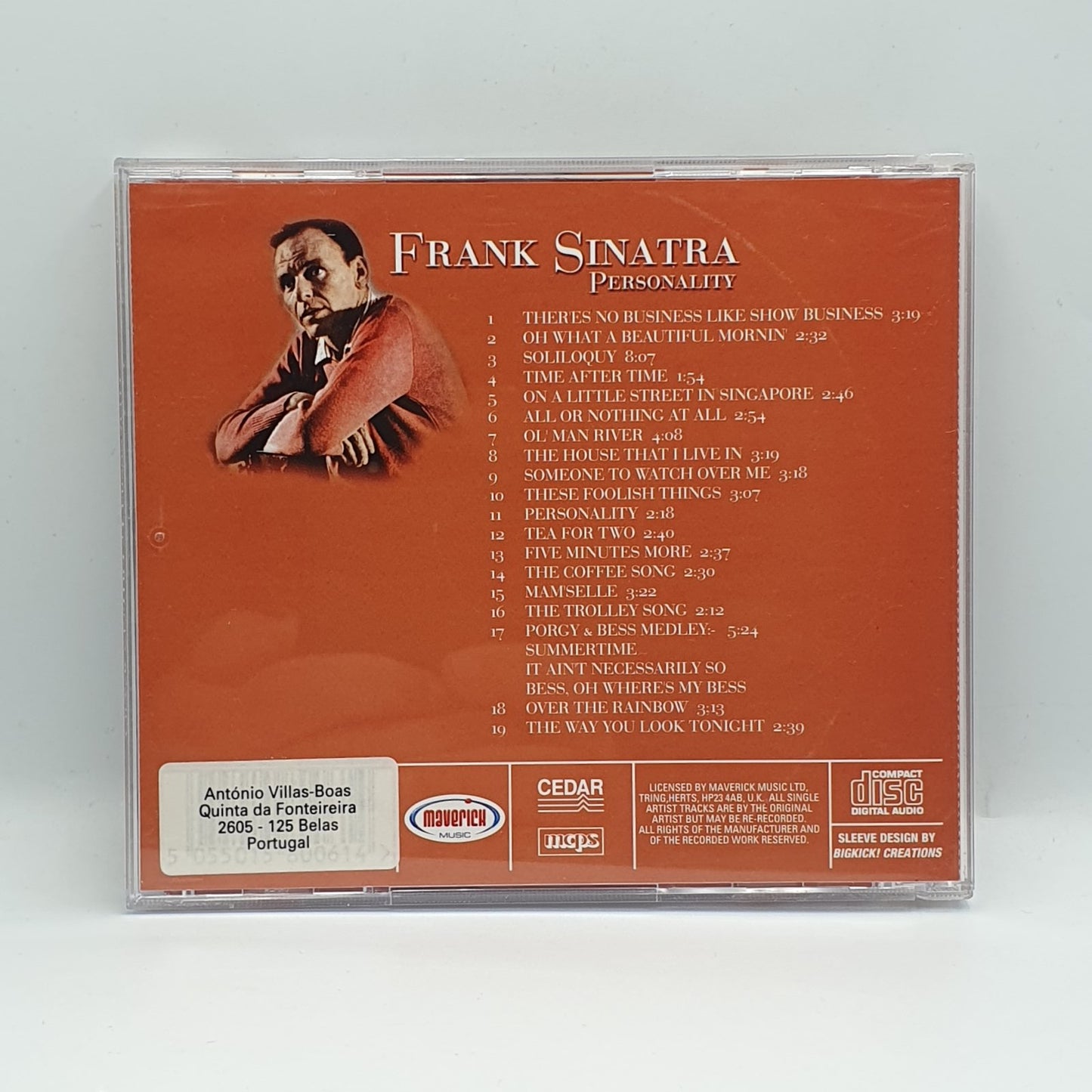Frank Sinatra - Personality (CD)