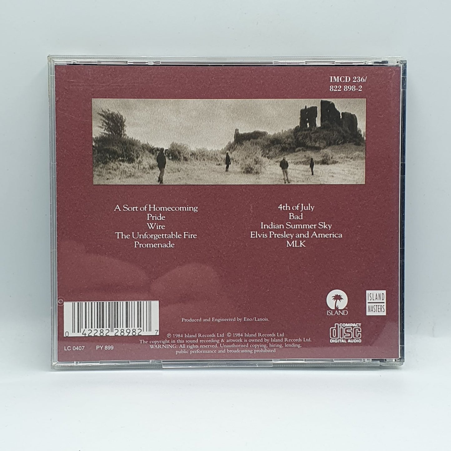 U2 - The Unforgettable Fire (CD)