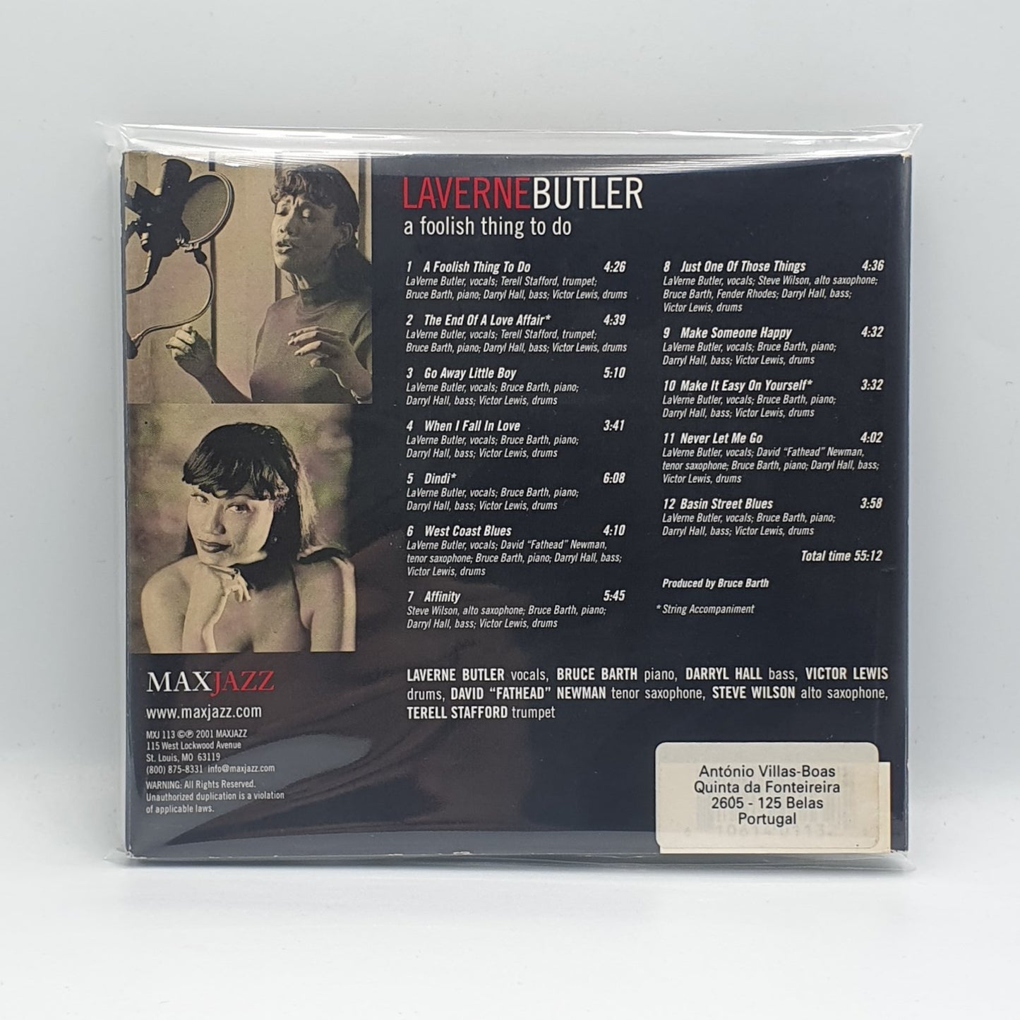 LaVerne Butler - A Foolish Thing To Do (CD)