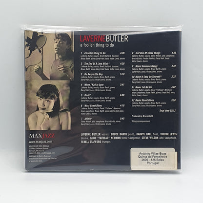LaVerne Butler - A Foolish Thing To Do (CD)