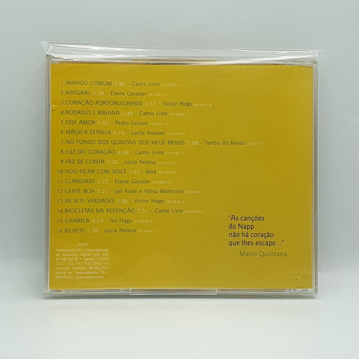 Sergio Napp - Claridade (CD)