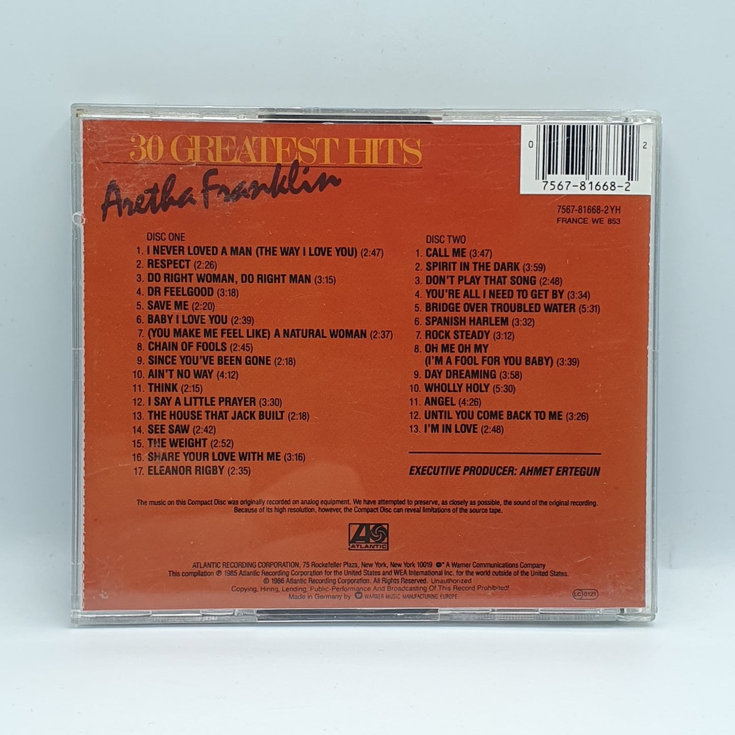 Aretha Franklin - 30 Greatest Hits (2xCD)