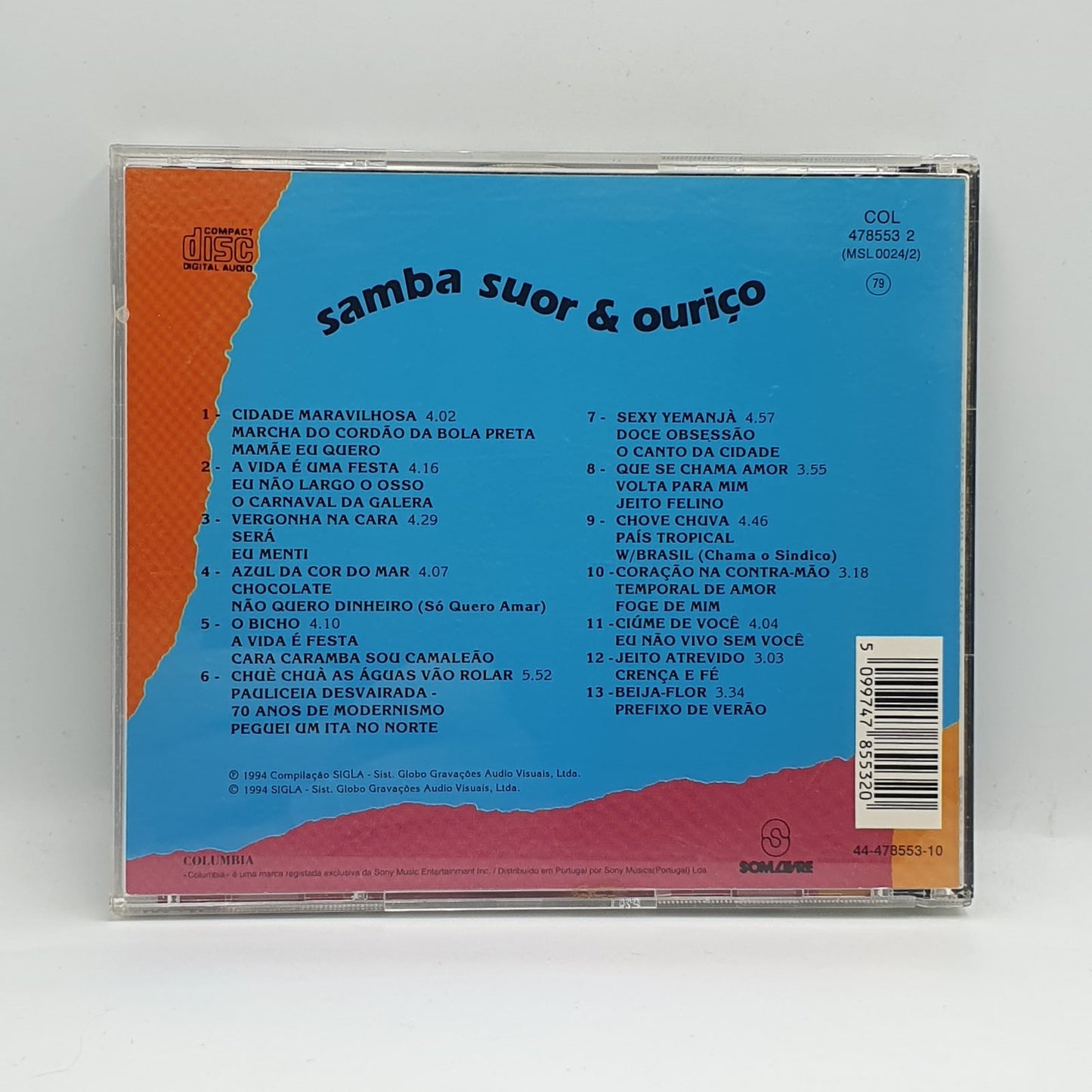 Varios - Samba Suor e Ouriço (CD)