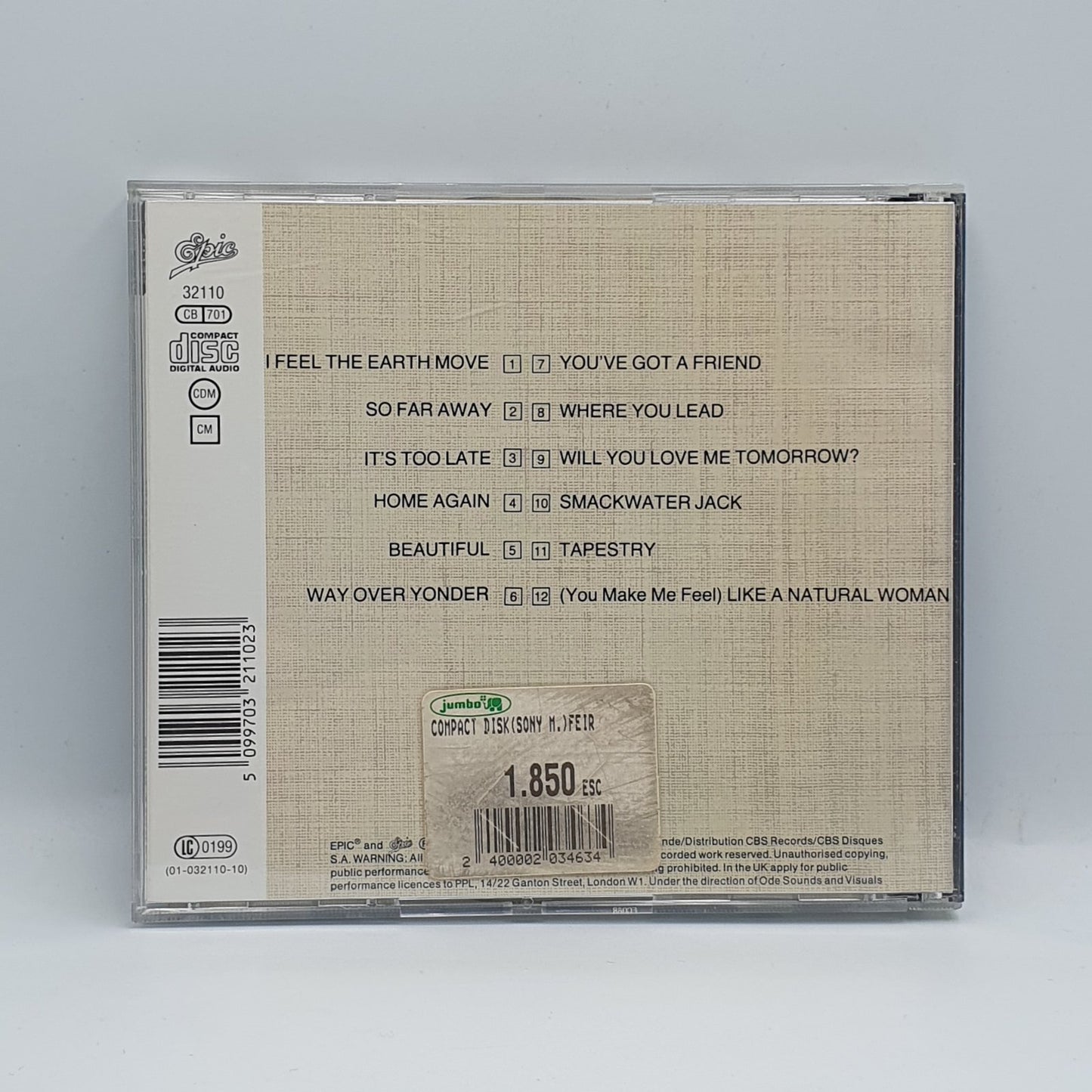 Carole King - Tapestry (CD)