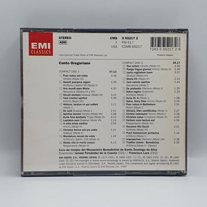 Coro De Monjes Del Monasterio Benedictino De Santo Domingo De Silos* - Canto Gregoriano (2xCD)