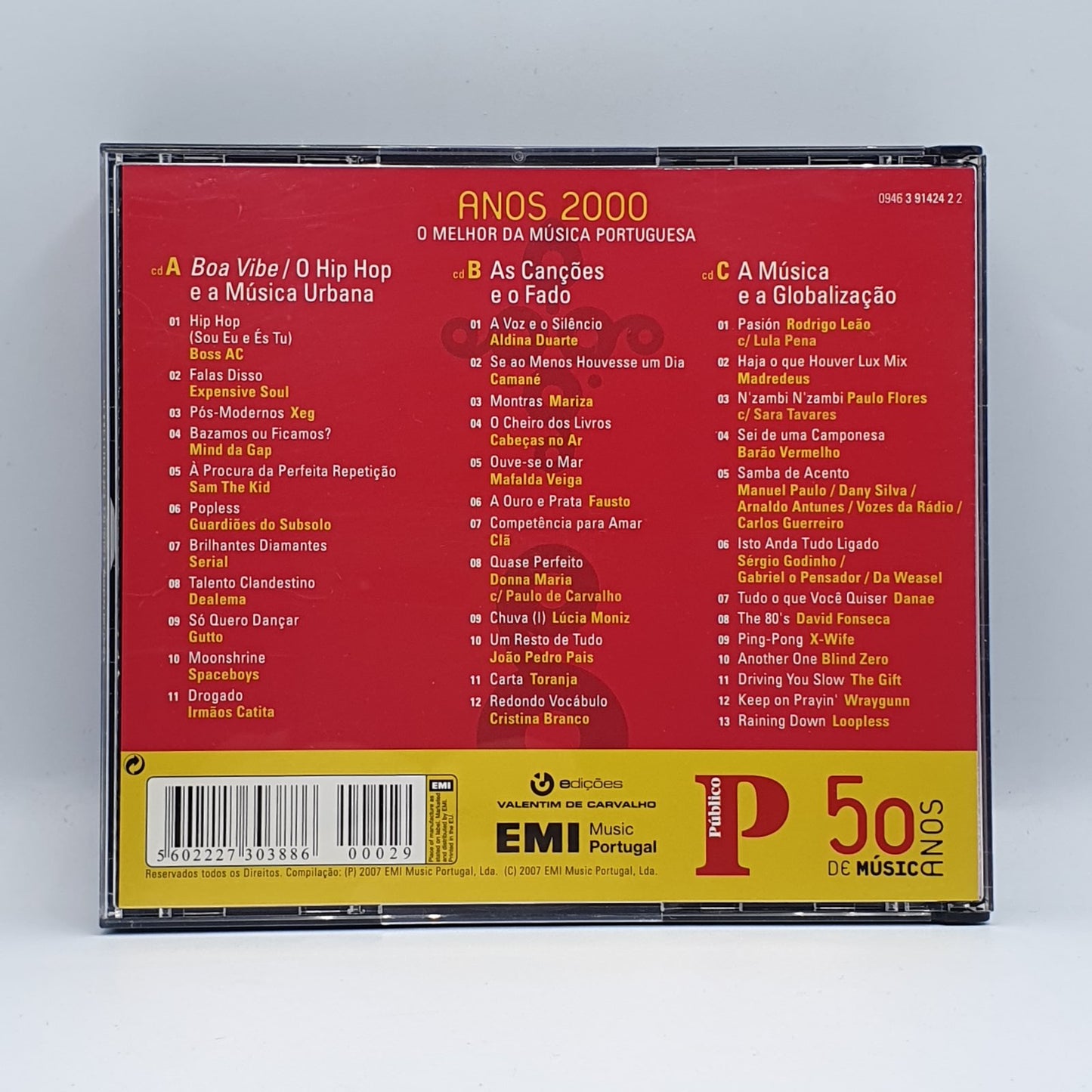 Various - Anos 2000 (O Melhor Da Música Portuguesa) (3xCD)