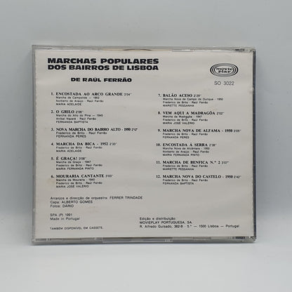 Various - Marchas Populares Dos Bairros De Lisboa De Raúl Ferrão (CD)
