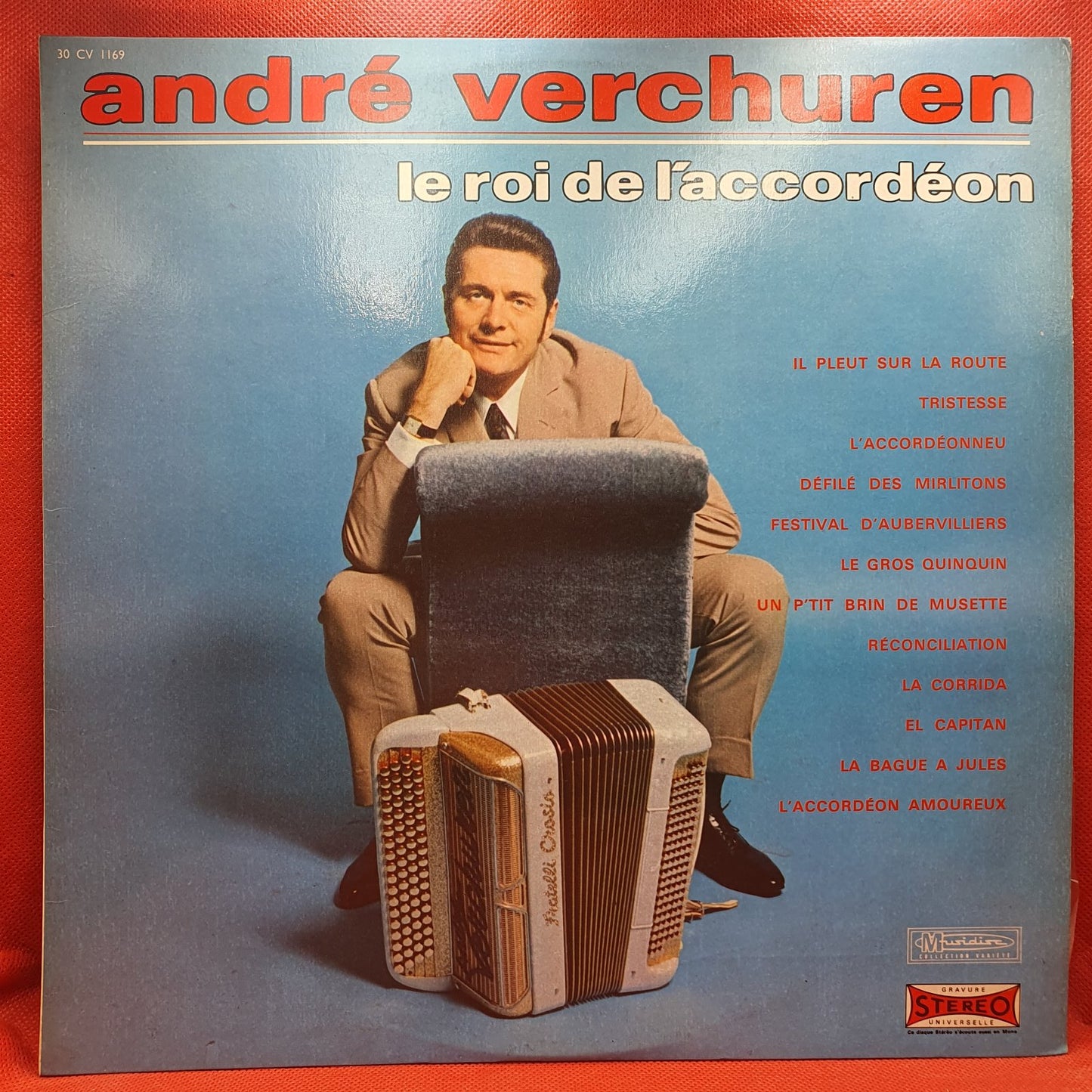 André Verchuren Et Son Orchestre* - Le Roi De L'accordéon (LP)