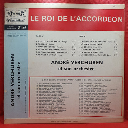 André Verchuren Et Son Orchestre* - Le Roi De L'accordéon (LP)