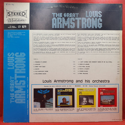 Louis Armstrong - The Great Louis Armstrong (LP)