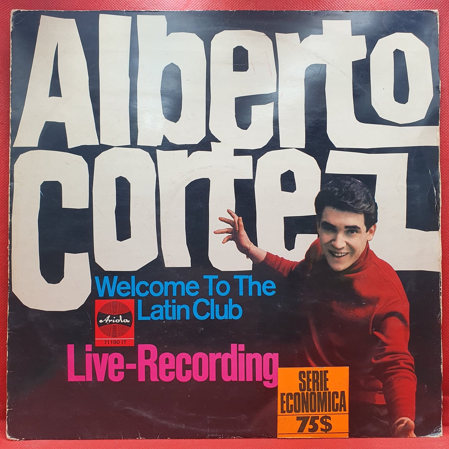 Alberto Cortez And His Latin Twisters - Welcome To The Latin Club (LP)