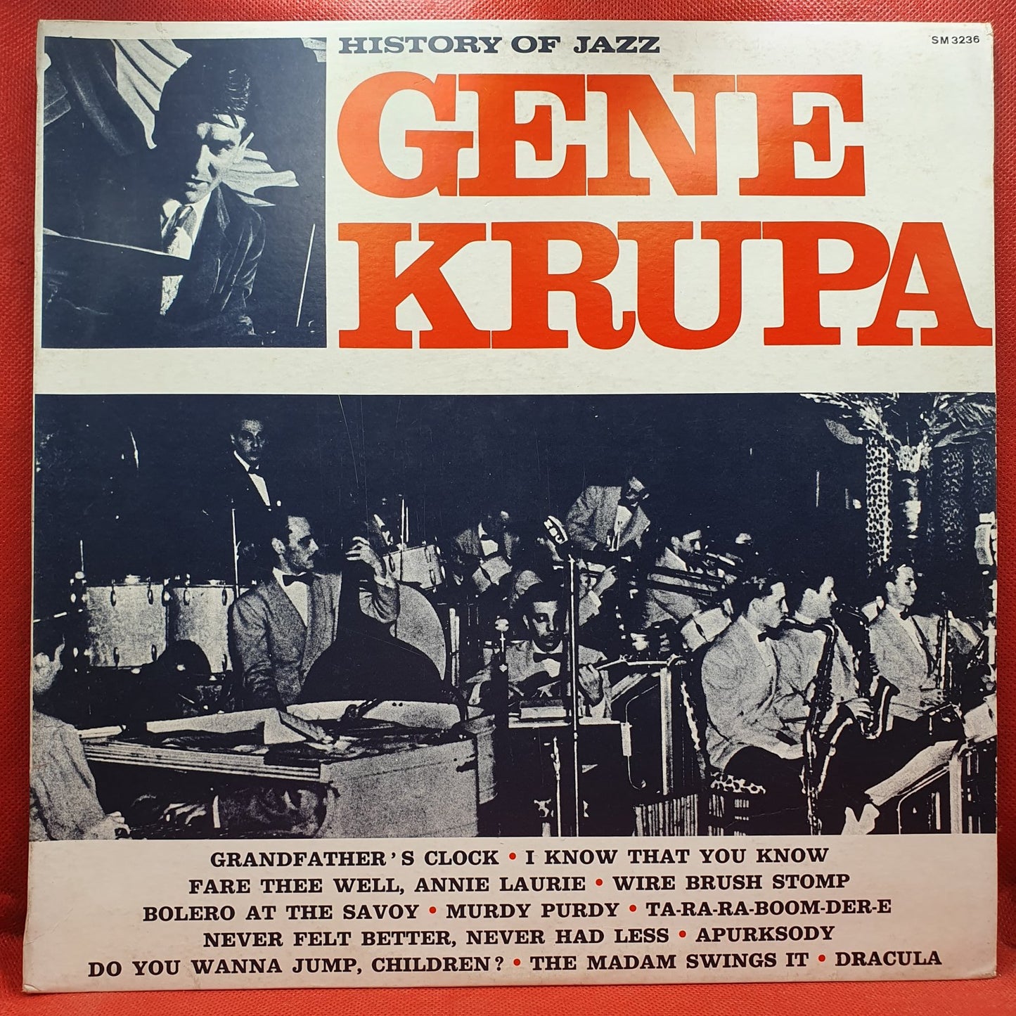 Gene Krupa - History Of Jazz (LP)