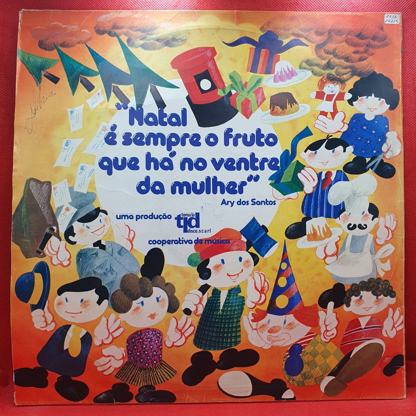 Carlos Mendes, Fernando Tordo, Paulo De Carvalho - Operários Do Natal (LP)
