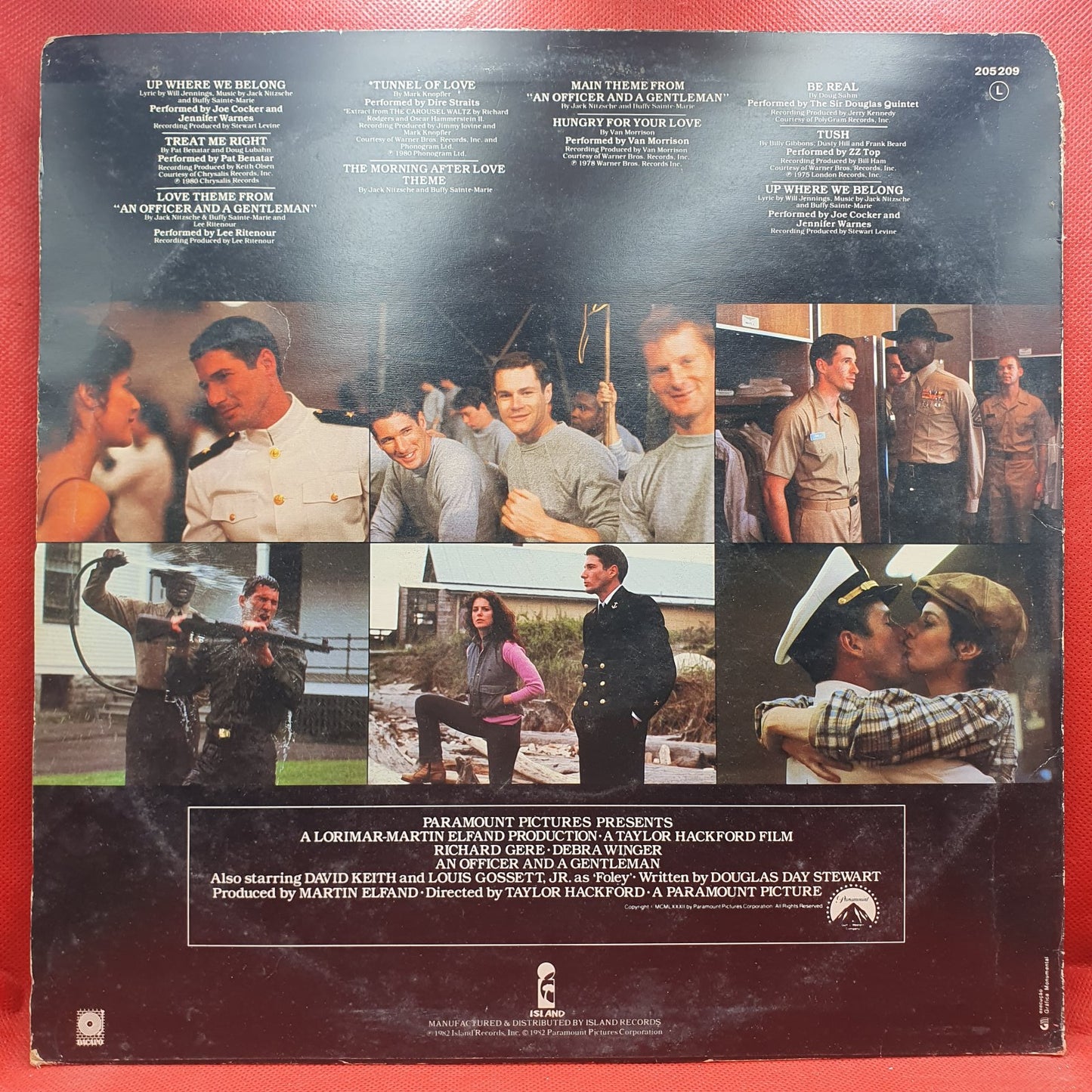 Various - An Officer And A Gentleman (LP)