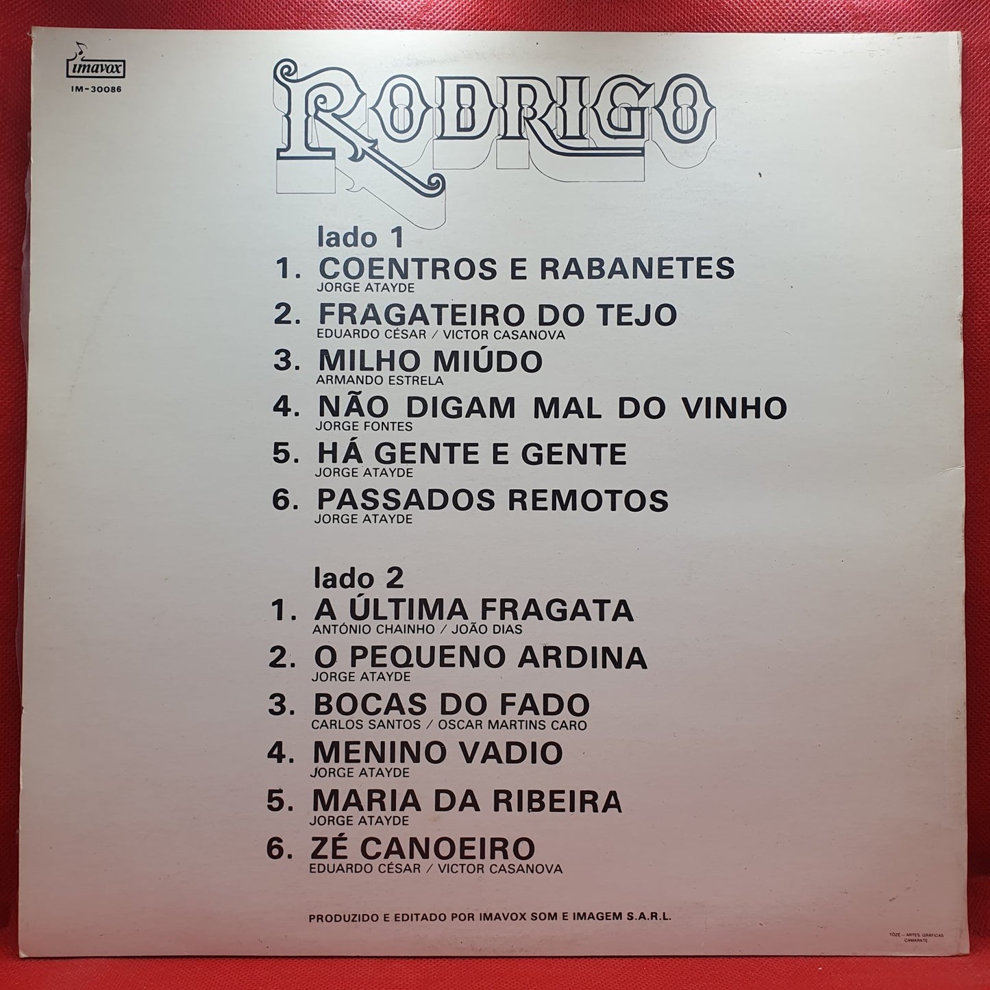 Rodrigo (2) - Retrospectiva (LP)