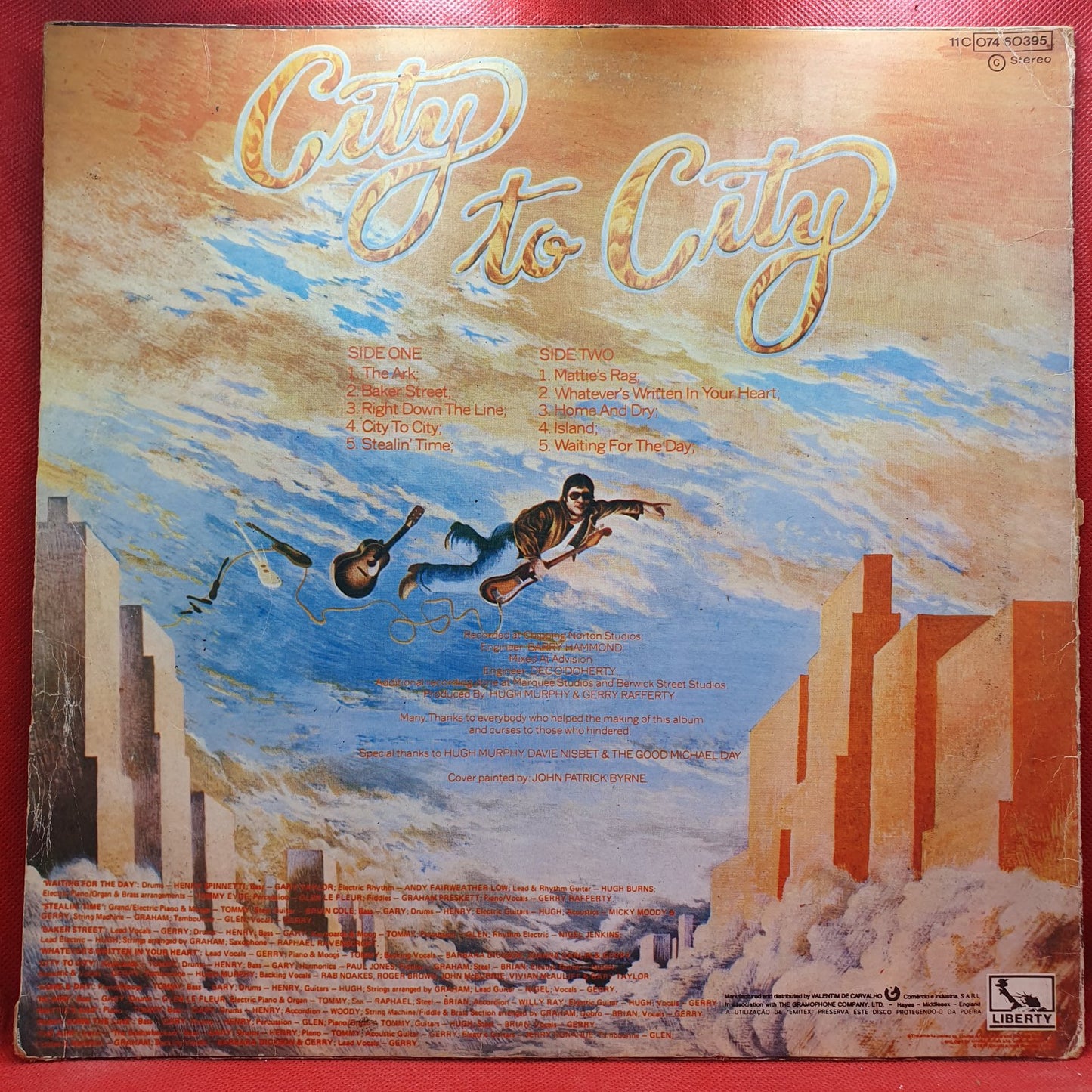 Gerry Rafferty - City To City (LP)
