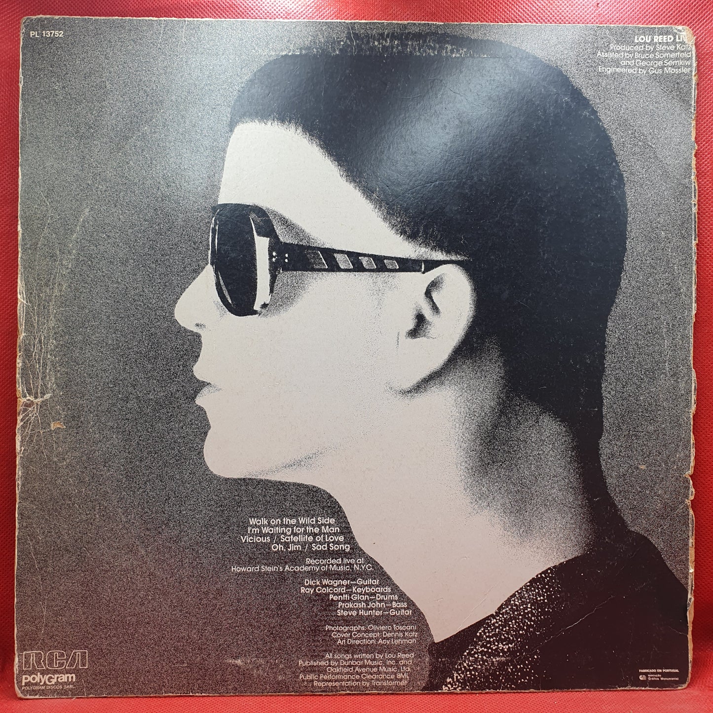 Lou Reed - Lou Reed Live (LP)