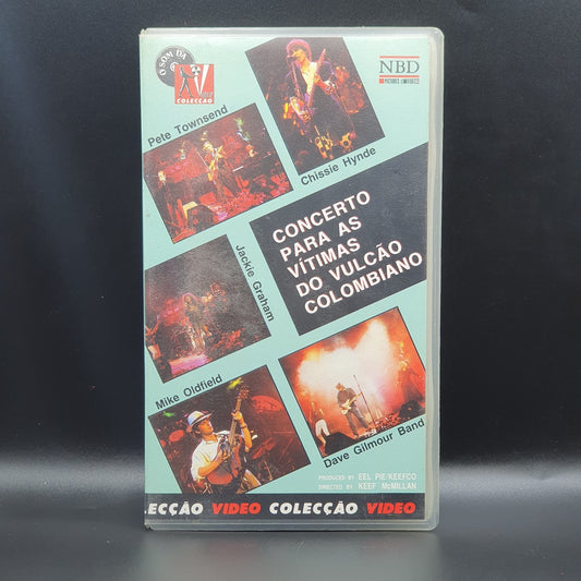 Varios - Concerto Para As Vitimas Do Vulcão Colombiano (VHS)