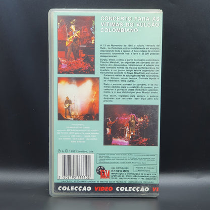 Varios - Concerto Para As Vitimas Do Vulcão Colombiano (VHS)